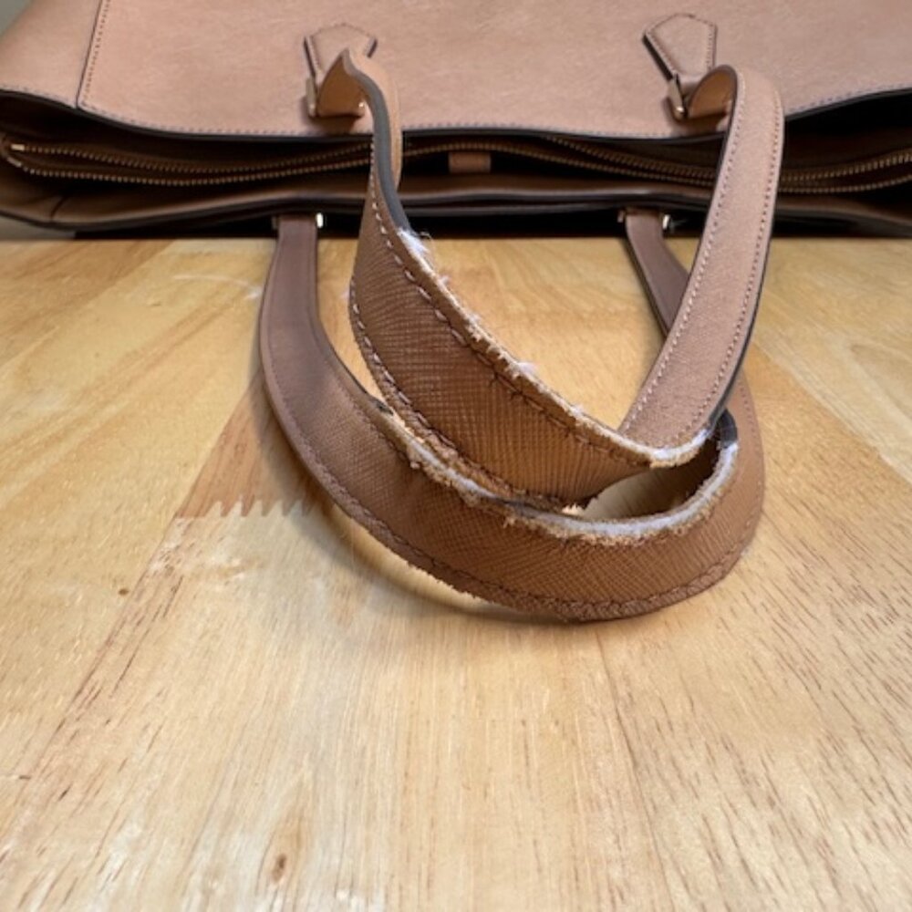 Tory Burch Tan Leather Tote Bag - Picture 13 of 13